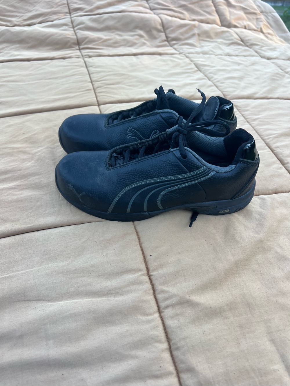 Puma Velocity Low Steel Toe Safety Sneakers Black Size 8.5